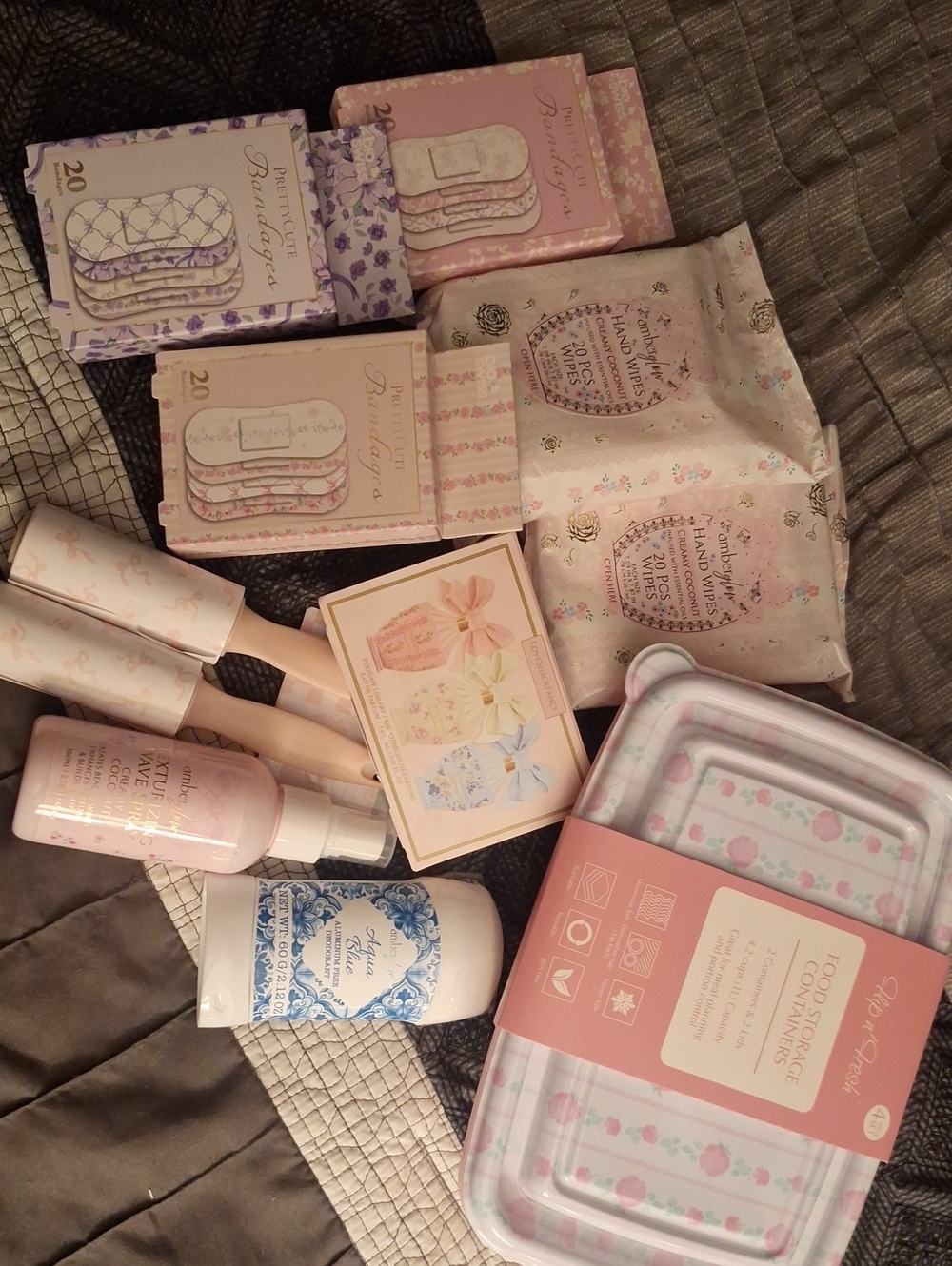LoveShackFancy Perfume Sample Set Of 3.. + Decorative Matching Bandaids..